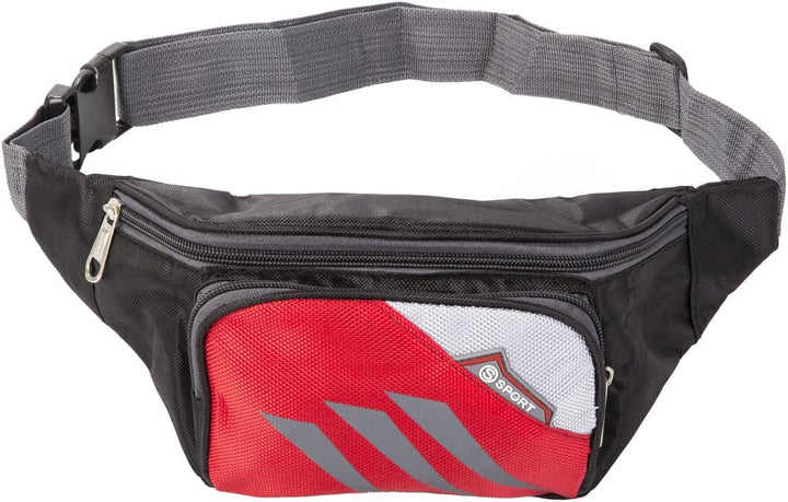 POSTEN 10 X Bauchtasche Gürteltasche Sport Hüfttasche, Waist Bag Fächer Tasche NEU