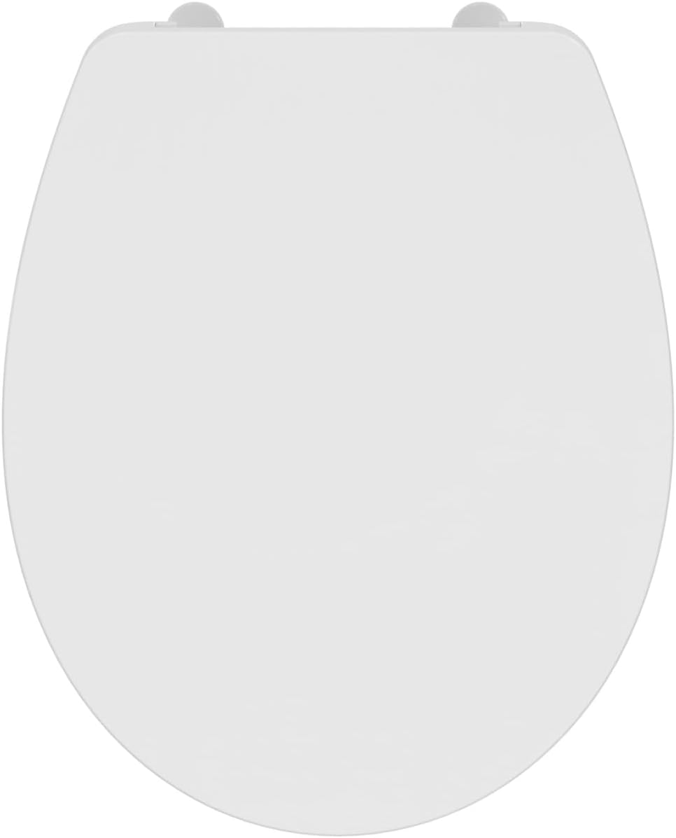 Ideal Standard E131601 Sandringham 21 normaler geschlossener WC-Sitz, weiss, Standard Close, Standar