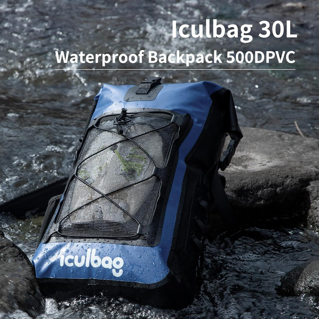Wasserfester Rucksack 30L/40l wasserdichte Taschen FüR Boote Strand Gadget BootszubehöR Dry Bag Wass