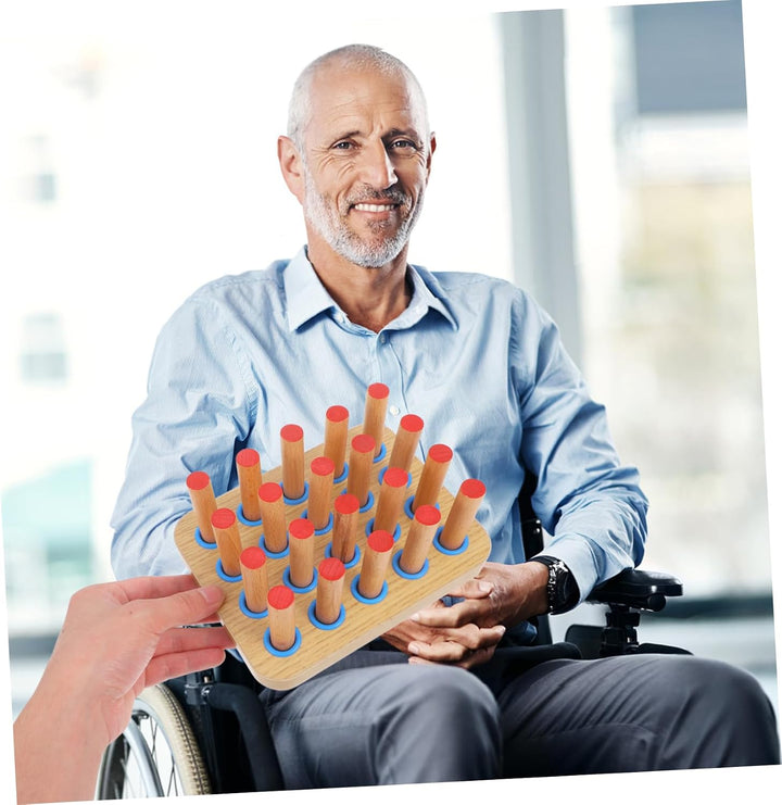 Fingertrainer Steckbrett Handtrainer Für Die Therapie Unterarm Griffstärker Handtherapie Tools Übung