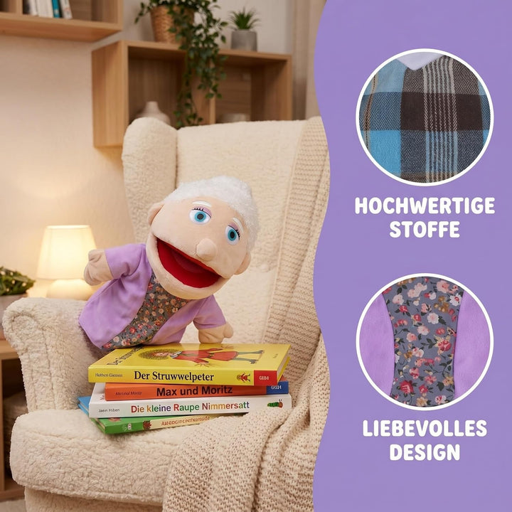 Toyvian 2st Charakter-handpuppe Geschichtenerzählende Fingerpuppe Spielzeug Fingerpuppen Puppengesch