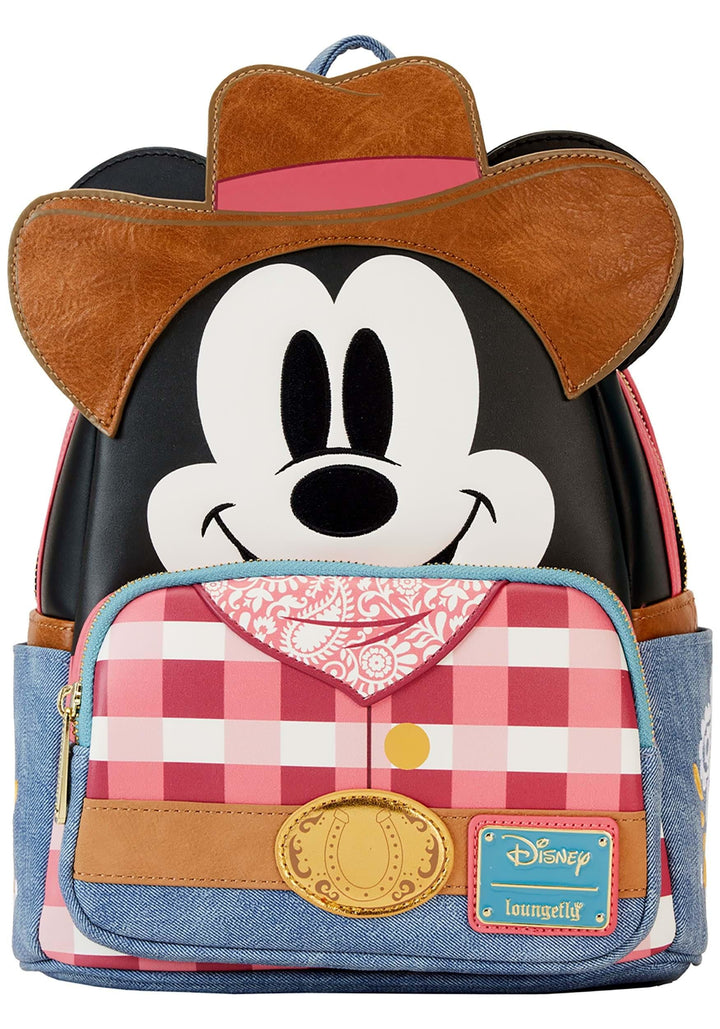 Loungefly Disney Western Mickey Mouse Mini Backpack | Mickey Mouse Bags & Backpacks Standard, Standa