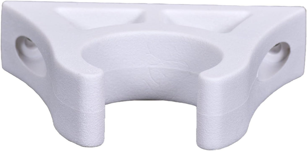 Osculati Bootshakenhalter 10 Stück 16-40 mm Kunststoff Weiss Schwarz Angelrutenhalter Bootshaken Pad