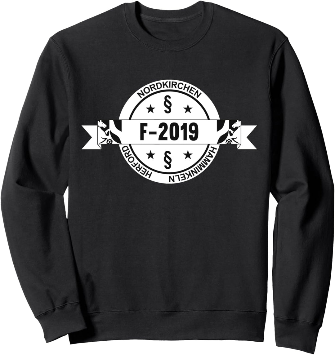 Diplom F-2019 Abschluss Sweatshirt