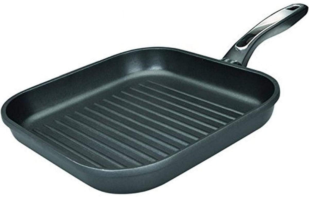 IBILI - Grillpfanne New Induplus, 28 cm, Aluminium, Anti-Haft, geeignet für Induktion 28 cms, 28 cms