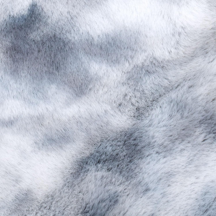 carpet city Teppich Hochflor Wohnzimmer - Einfarbig Grau-Silber 120x170 cm Rechteckig - Weicher Wohn