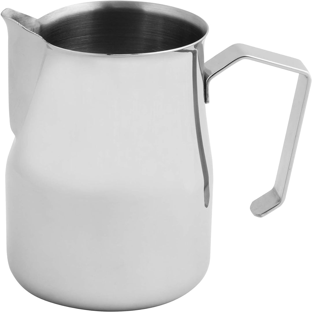 FMprofessional Milchkännchen 750ml, Milch Pitcher aus Edelstahl, Milchaufschäumen für perfekten Capp