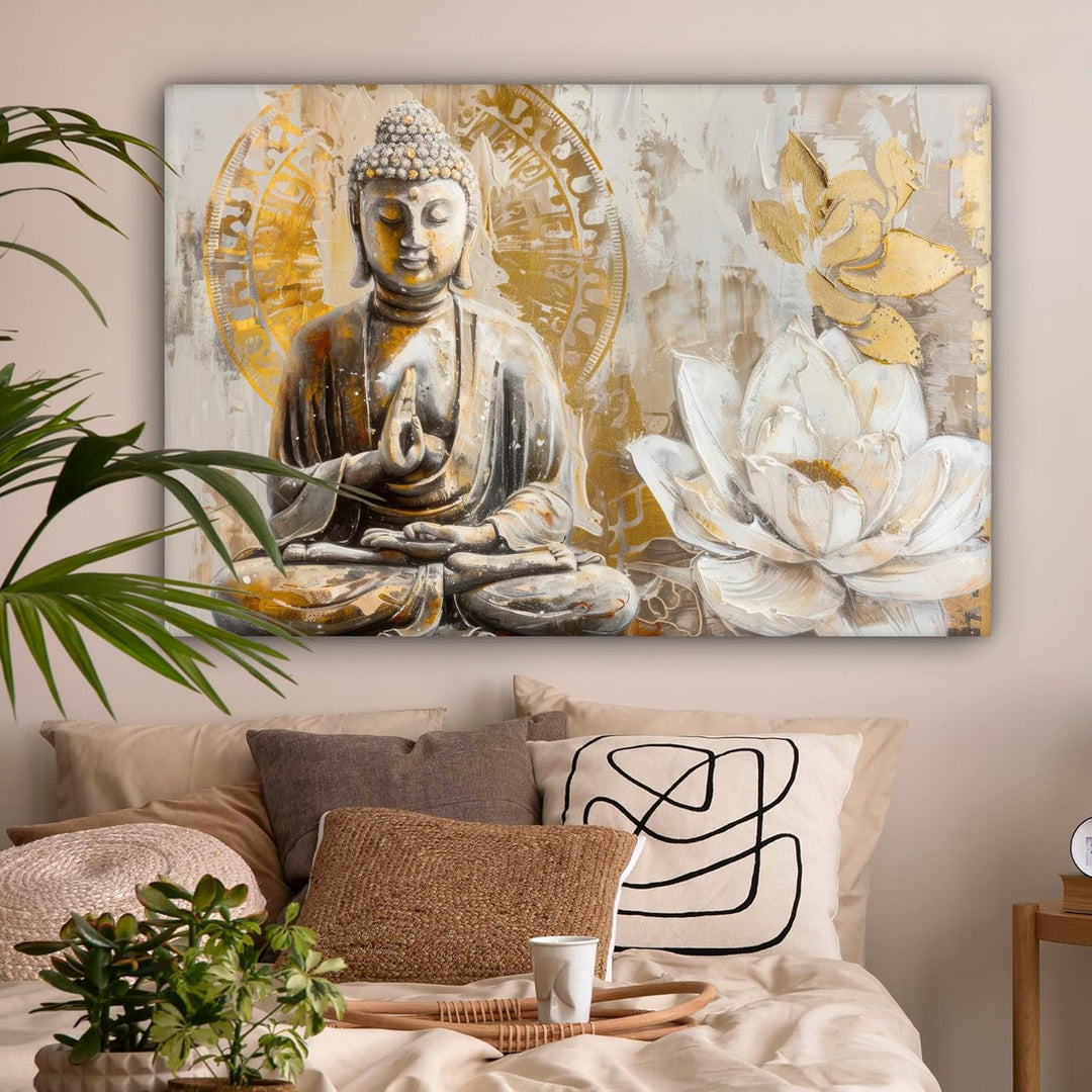 MuchoWow© Leinwandbild Gross 120x80 cm XXL Dekoration Wohnzimmer Bilder Pictures Wall Decoration Liv