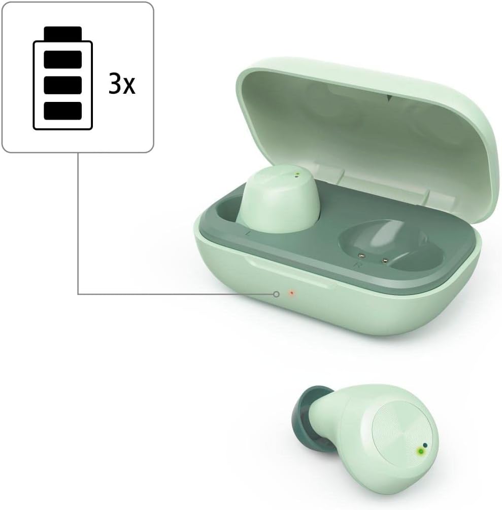 Hama Bluetooth Kopfhörer kabellos (In-Ear Ohrhörer mit Mikrofon, Sport Kopfhörer spritzwassergeschüt