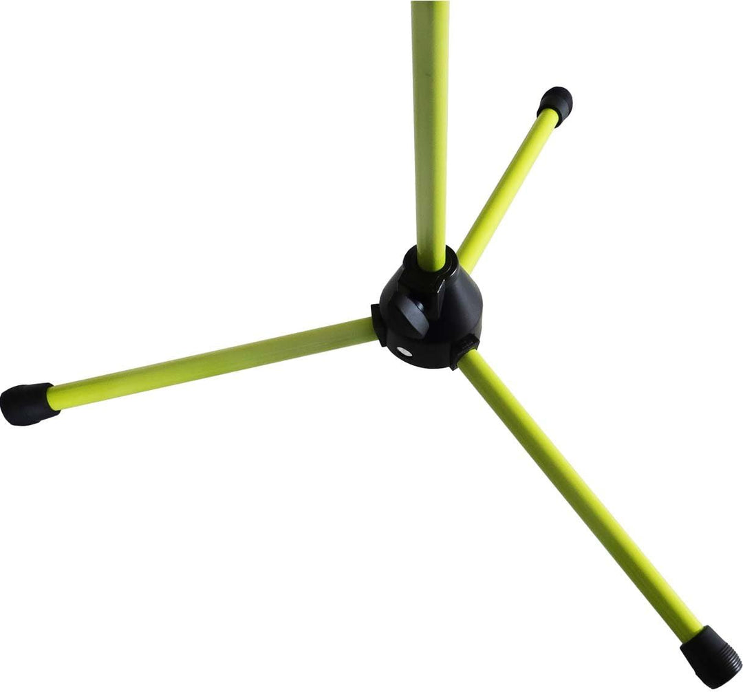 keepdrum MS106 YW Mikrofonständer Mikrofonstativ mit Galgen Gelb, Gelb