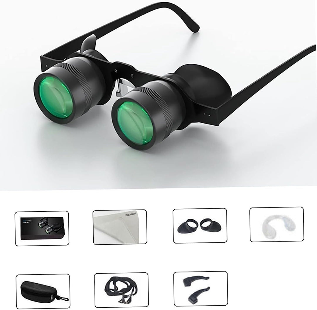 Kleines Angel Fernglas, Tragbar Freihändige Opernbrille, Freihändiges Fernglas, Teleskop, 10 Fach Zo