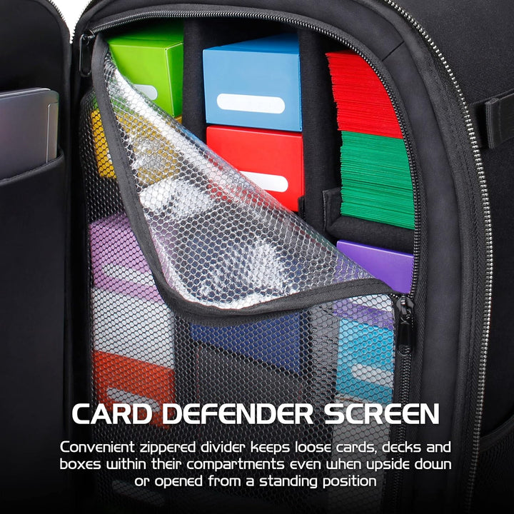ENHANCE MTG-Rucksack - Sammleredition TCG-Rucksack für Deckboxen, gesleevte Karten, Spielmatten, MTG