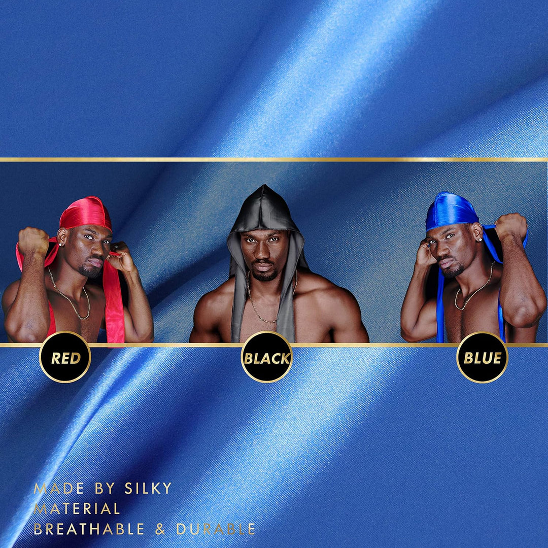 ForceWave Herren Durag Die Uhr ist EIN echter Hingucker Haifischblau, Schwarz, Rot, Haifischblau, Sc