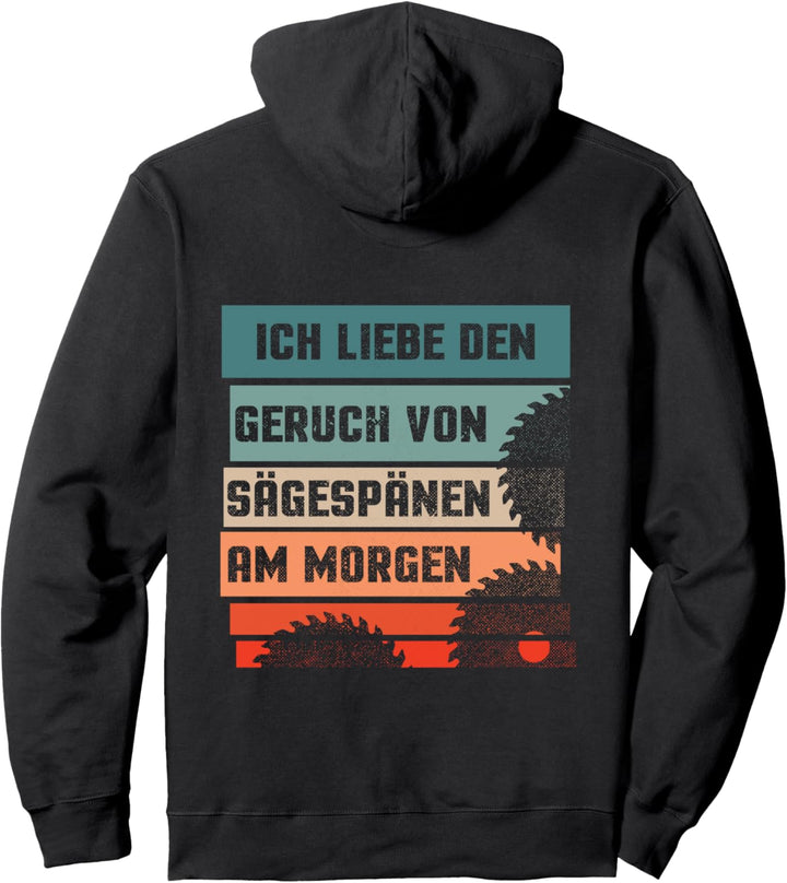 Tischler Schreiner Holz Zimmermann Handwerker Sägeblatt Pullover Hoodie
