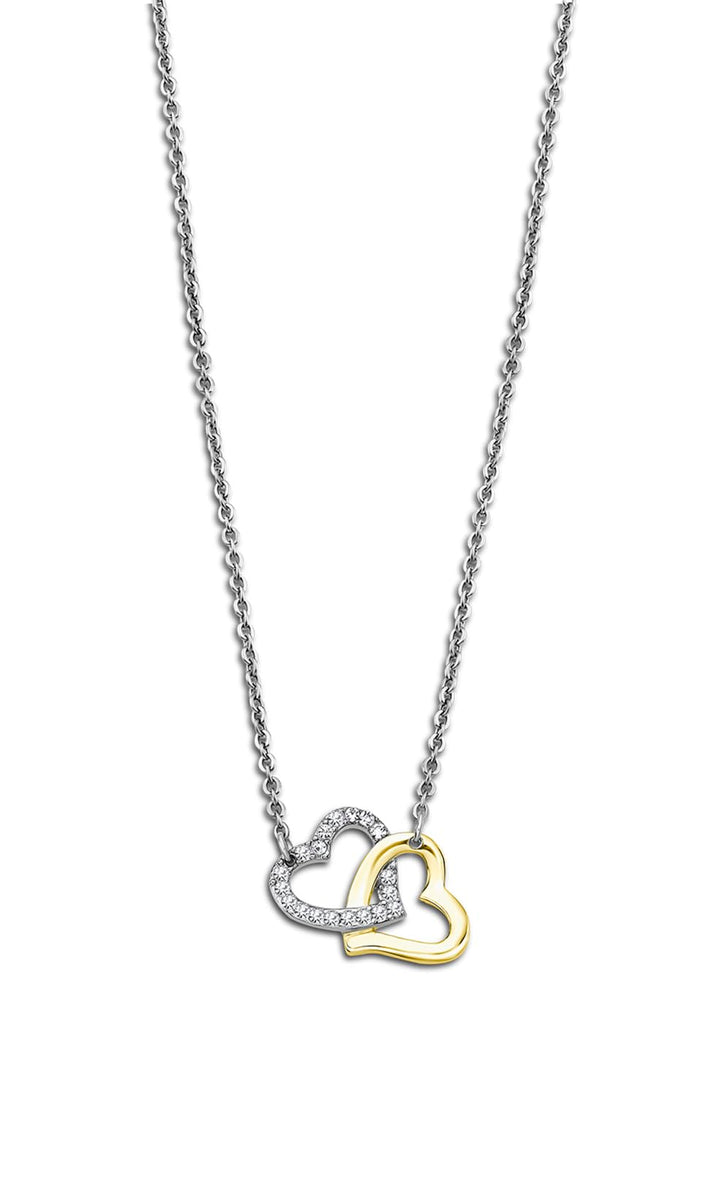 LOTUS STYLE Damen-Halskette LS2117-1/1 aus der Kollektion Woman's Heart aus Stahl