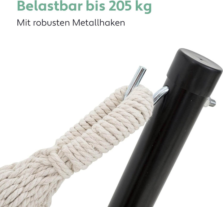VITA5 Hängemattengestell Outdoor - Hängemattengestell für Hängematten - Stabile Stahl Hängematte mit