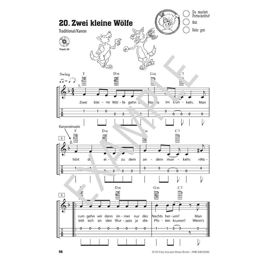 Komm, wir spielen Ukulele! Band 1. Mit CD: Ukulelenschule für Kinder. In internationaler Stimmung (g
