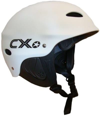 Concept X Kite + Surf Helm CX Pro Wassersporthelm in Carbon, Weiss, Schwarz, grün oder blau Weiss M,