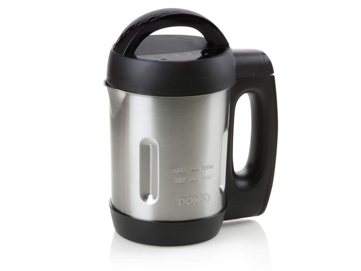 Suppenmaschine 1L mit 6 Funktionen Schwarz Schwarz Rostfreies