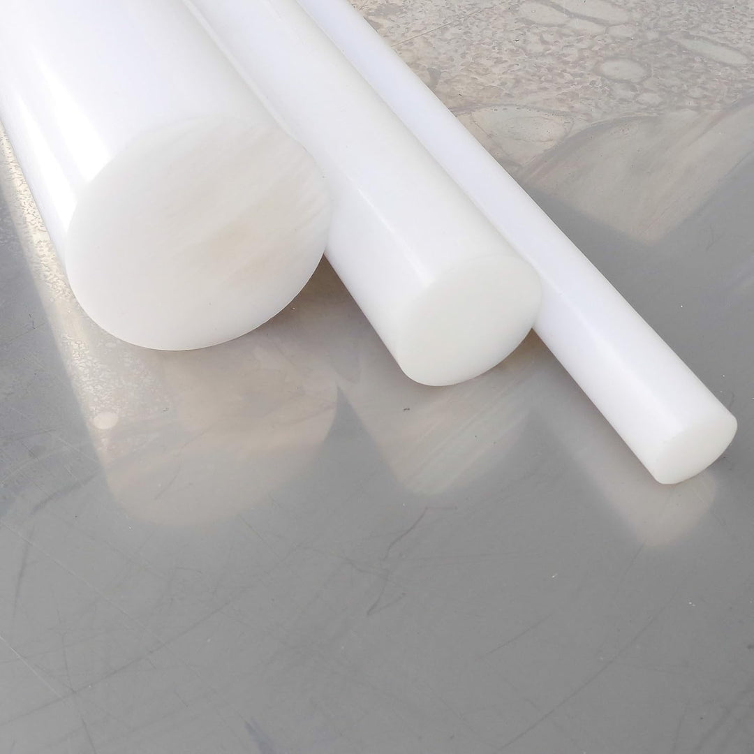 POM Rundstab natur Ø 110 mm - Länge 25 mm - massiver Kunststoffstab L: 25 mm, L: 25 mm