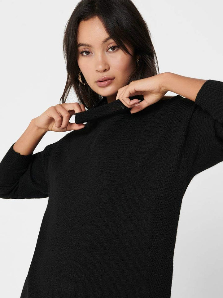 ONLY Female Strickkleid Loose Fit LBlack