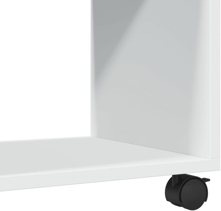 vidaXL Rollschrank, Rollcontainer mit Offenem Design, Aktenschrank für Büro Wohnzimmer, Büroschrank