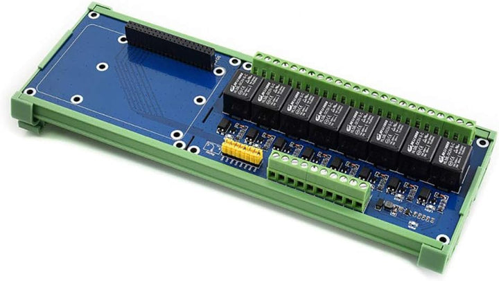 Waveshare Raspberry Pi Expansion Board 8-Channel Relays Loads up to 5A 250V AC or 5A 30V DC for Pi A