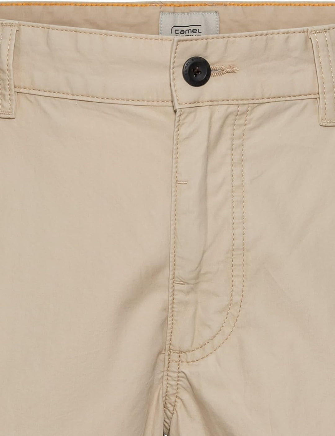 camel active Chino Shorts Aus Reiner Baumwolle - Hose 44 Beige, 44 Beige