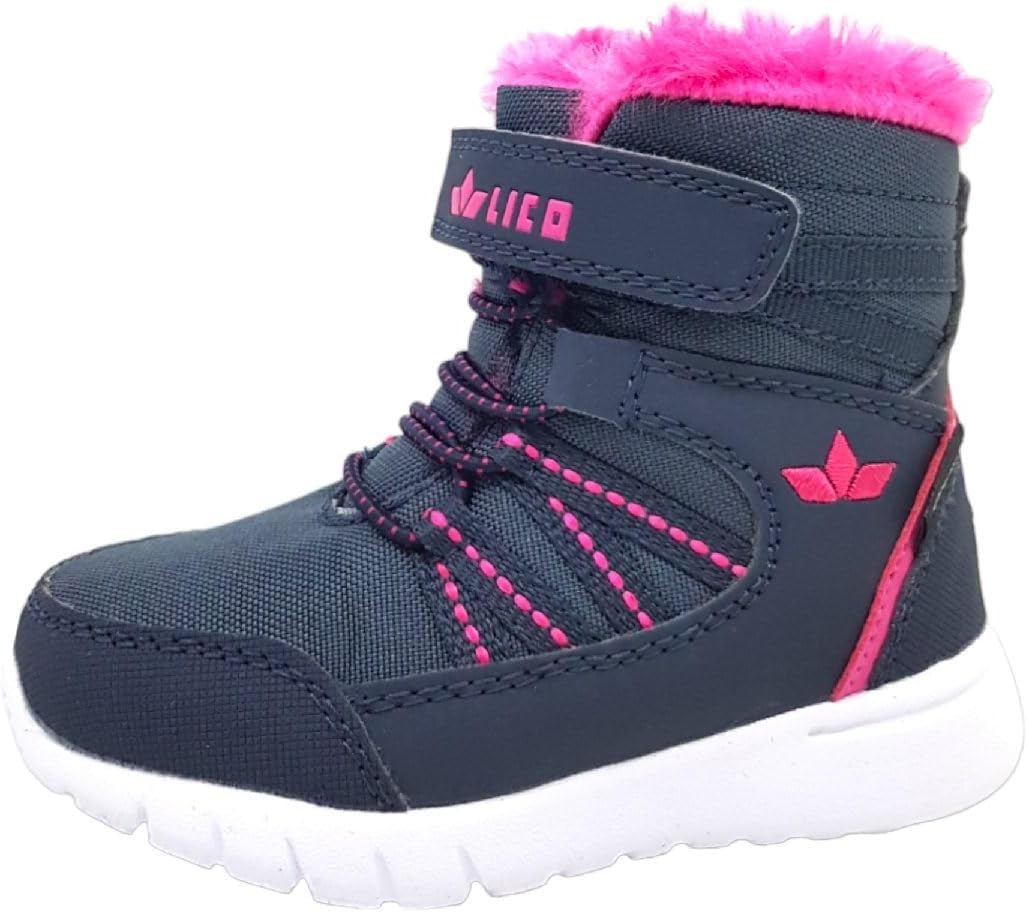 Lico Unisex Kinder Shalby Vs Sneaker 21 EU Marine Pink, 21 EU Marine Pink
