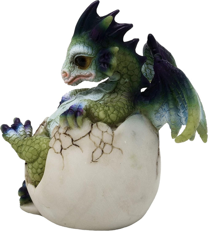 MystiCalls Babydrache im Ei grün - Drachenei, Drache, Baby