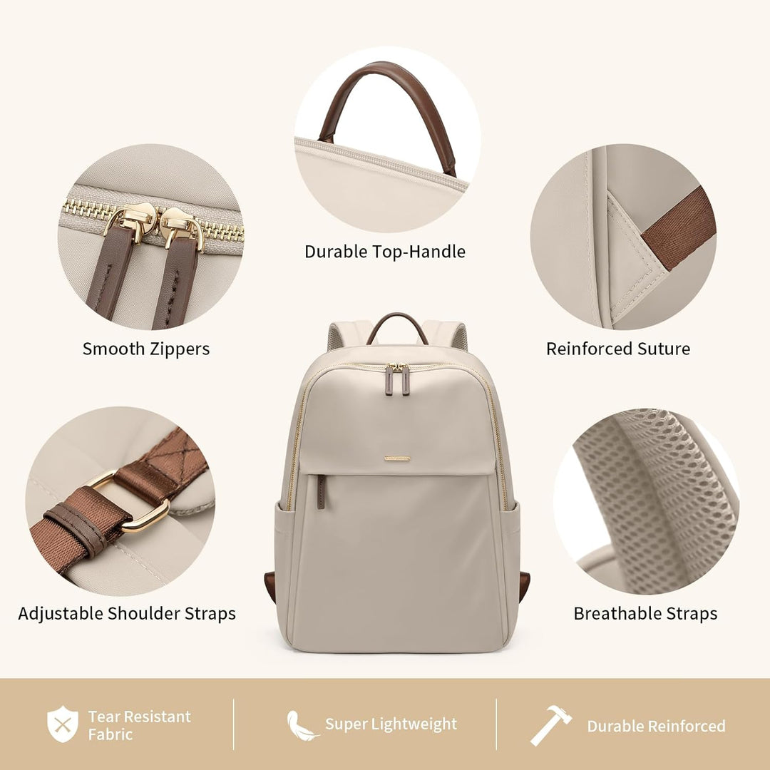 GOLF SUPAGS Frauen Rucksack Casual Daypack für Arbeit Reisen Hochschulen Rucksack Geldbörse Fits 14