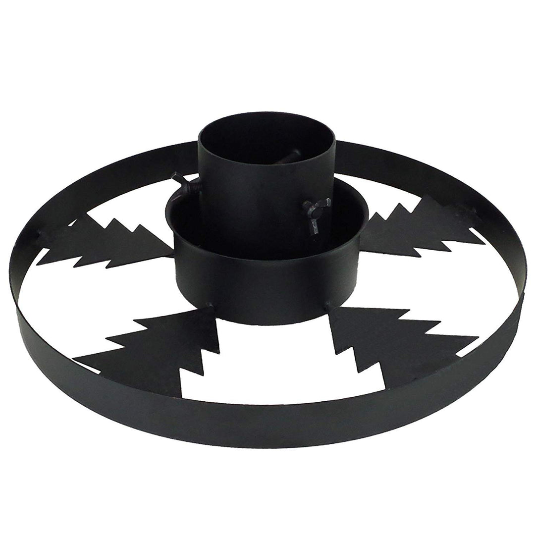 FineHome Metall Tannenbaumständer Weihnachtsbaumständer Ø 40cm Baumständer Christbaumständer Verschi