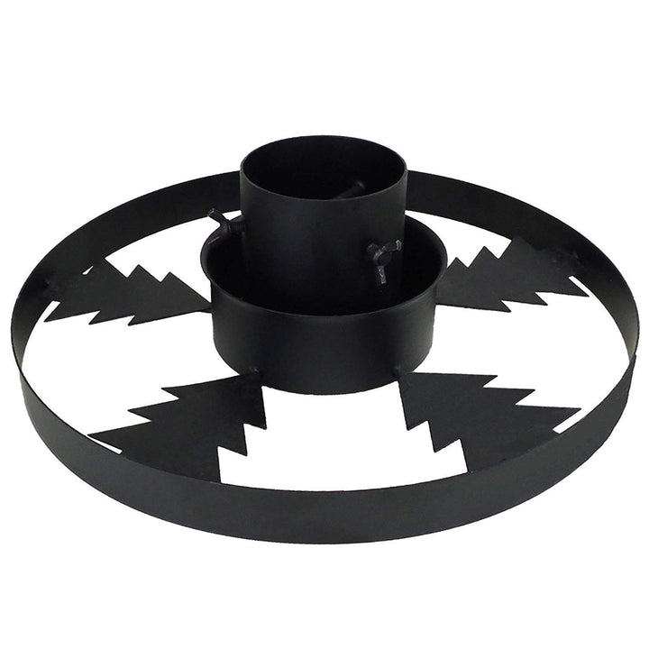 FineHome Metall Tannenbaumständer Weihnachtsbaumständer Ø 40cm Baumständer Christbaumständer Verschi