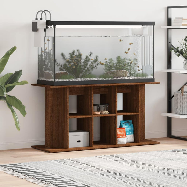 vidaXL Aquariumständer, Aquarium Unterschrank mit viel Stauraum, Aquarium Tisch mit stabiler Oberpla