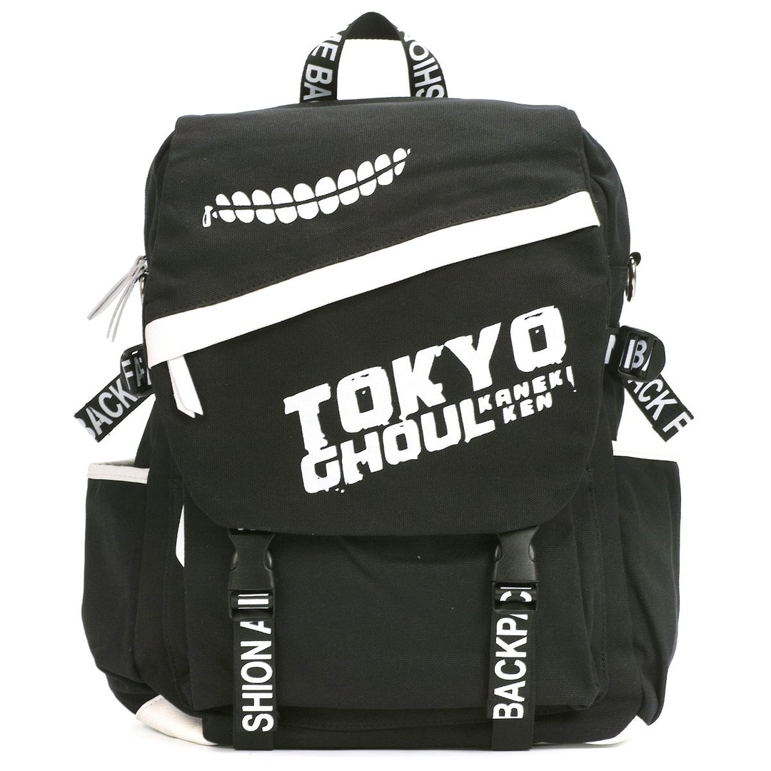 CoolChange grosser Ken Kaneki Rucksack, Schwarzer Leinenrucksack für Tokyo Ghoul Fans