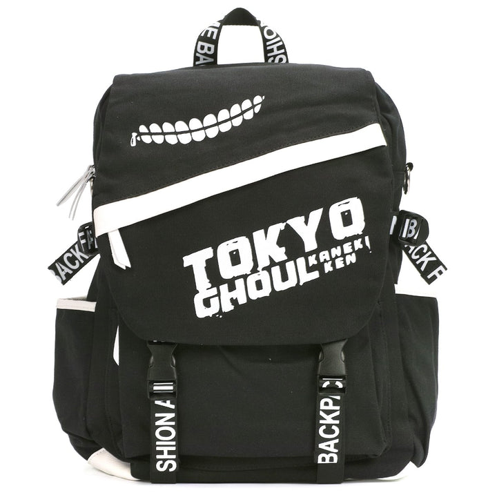 CoolChange grosser Ken Kaneki Rucksack, Schwarzer Leinenrucksack für Tokyo Ghoul Fans