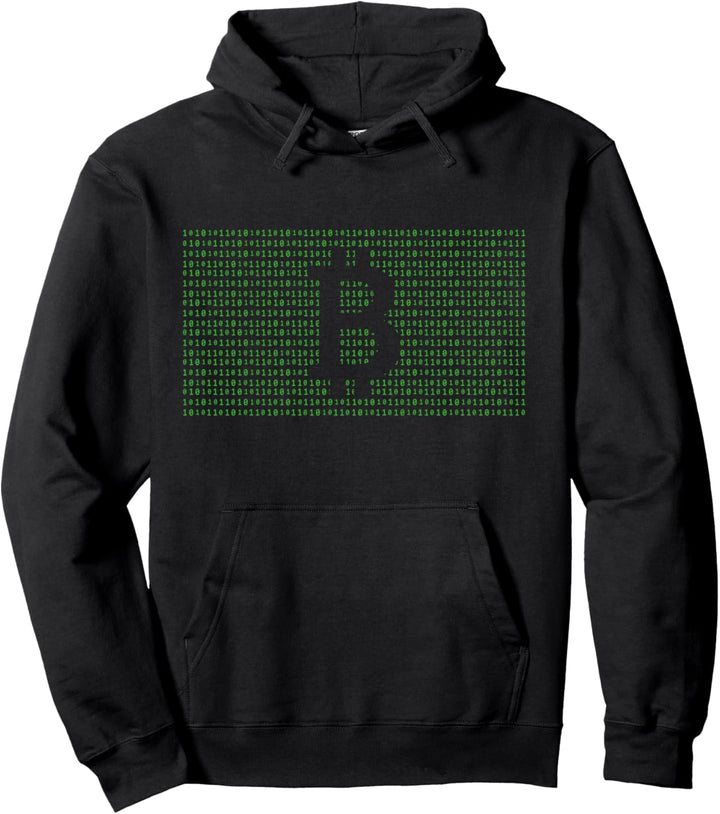 Bitcoin Binär Code Kryptowährung HODL Pullover Hoodie