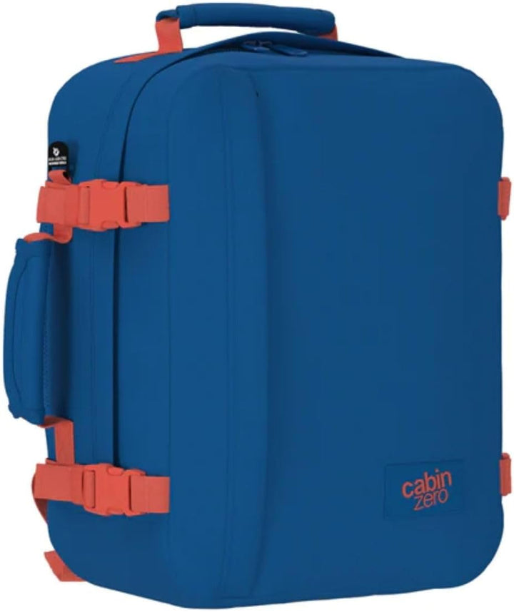 Cabinzero Unisex Classic Backpack 28l Rucksack (1er Pack) 29,5x39x20 Capri Blue, 29,5x39x20 Capri Bl