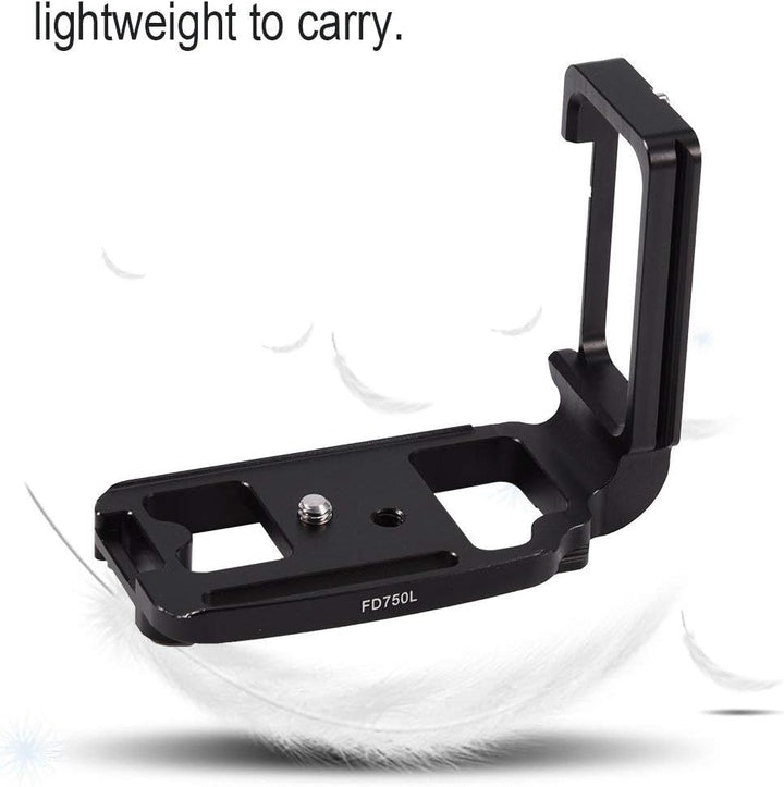EBTOOLS for L Winkel Für D7500-L Förmige Kamera Schnellwechselplatte Quick Release L Bracket Plate Q
