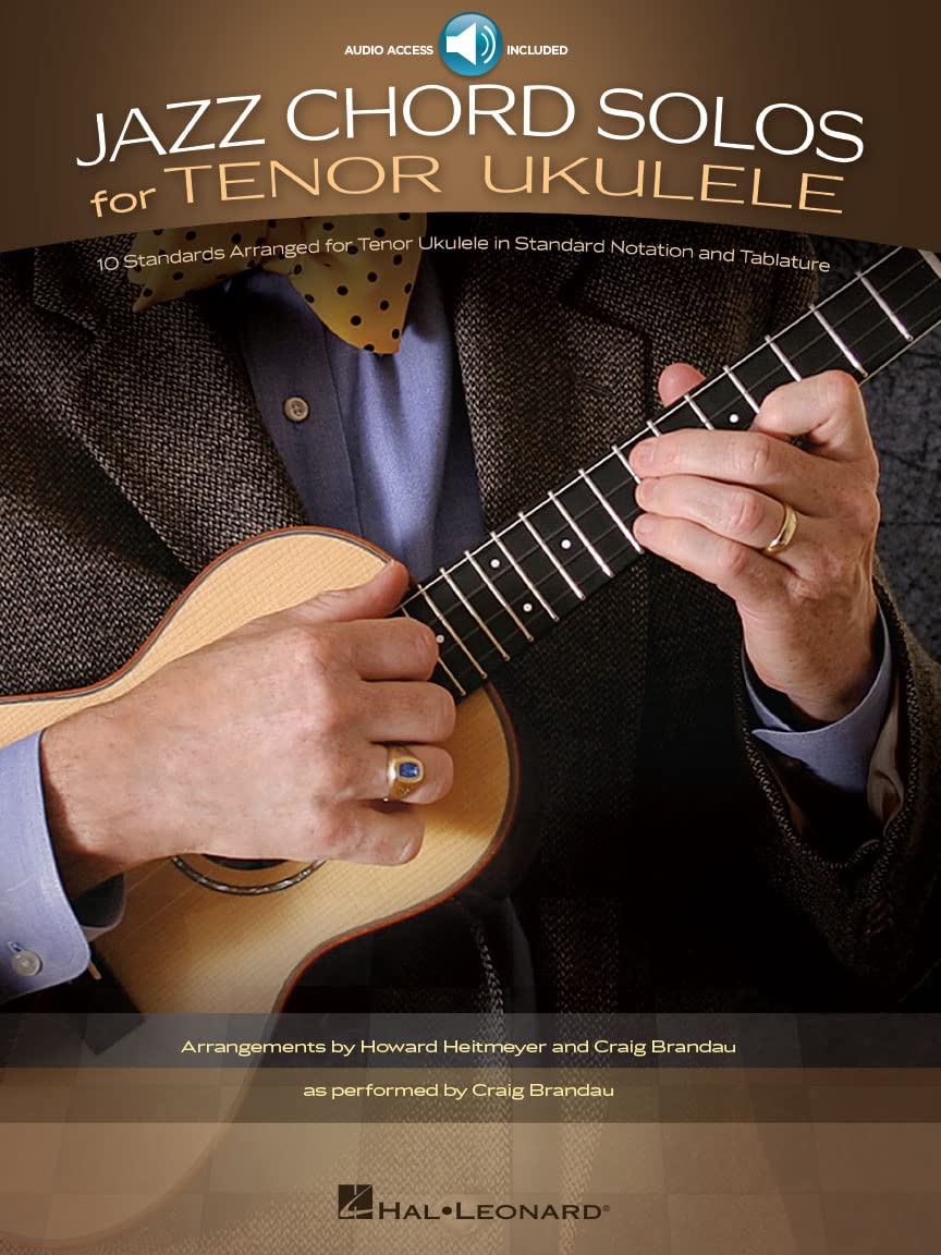 Jazz Chord Solos -For Tenor Ukulele-: Noten, CD für Ukulele: 10 Standards Arranged for Tenor Ukulele