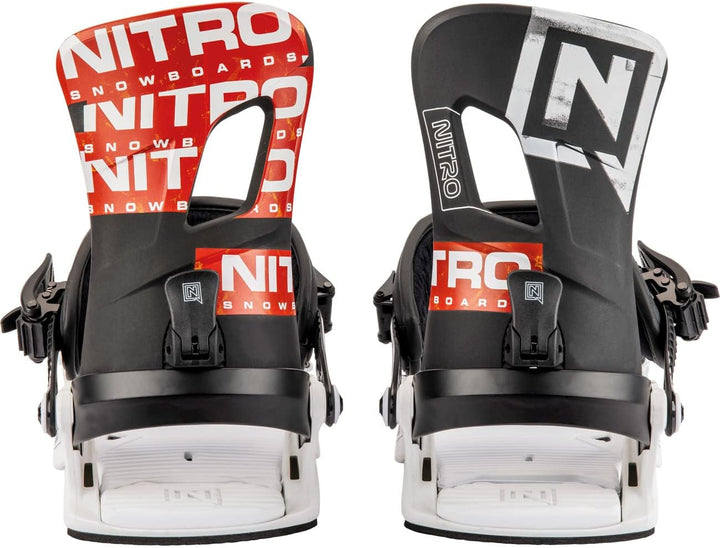 Nitro Herren Rambler '23 All Mountain Freestyle günstige Bindung Snowboardbindung