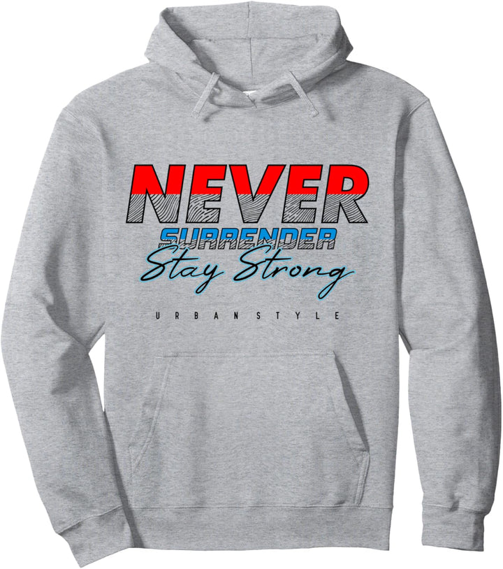 Hingabeloser Stil: Umarme den Kampf Pullover Hoodie