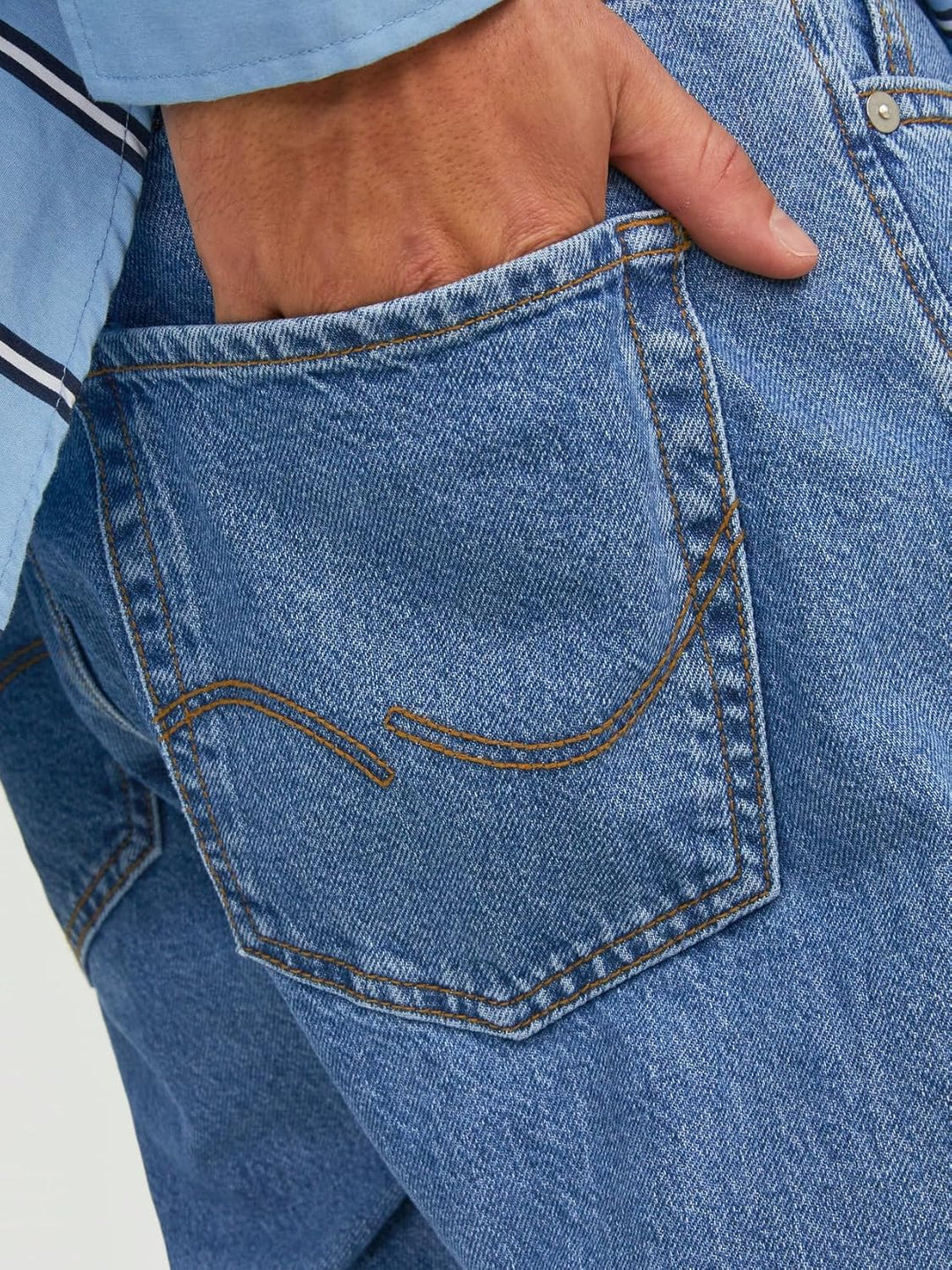 JACK & JONES Damen Hose 28W / 32L Blue Denim, 28W / 32L Blue Denim