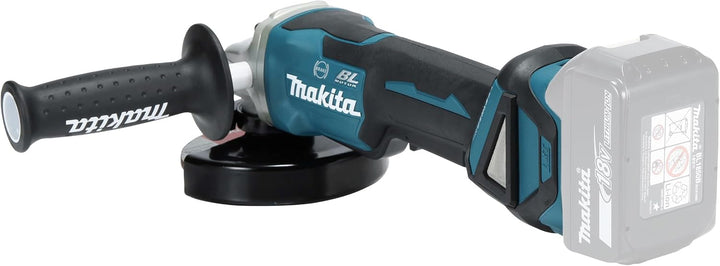 Makita DGA517Z Akku-Winkelschleifer 18 V mit Paddleschalter (ohne Akku, ohne