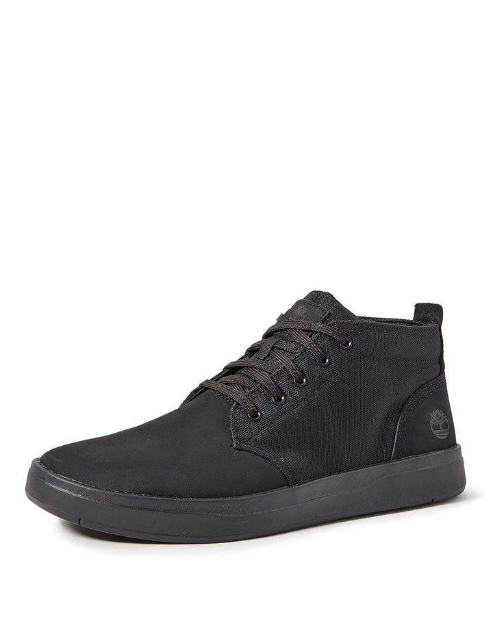 Timberland Davis Square Herren Sneaker TB 0A1T16 001 schwarz 43.5 EU Schwarz, 43.5 EU Schwarz
