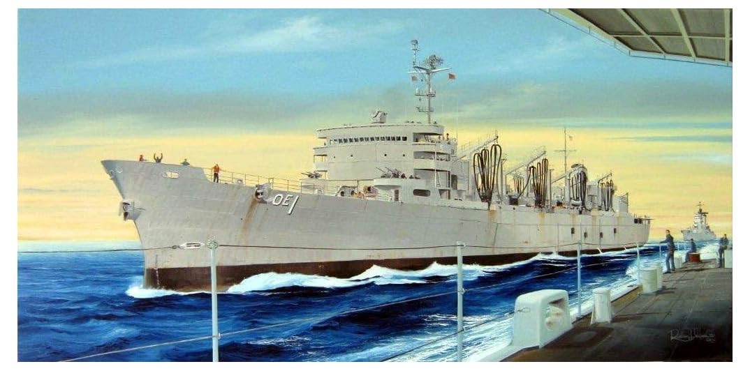 Trumpeter 05785 Modellbausatz AOE Fast Combat Support Ship USS Sacram.
