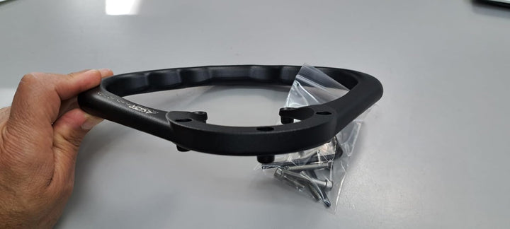 Motorrad Tank Haltegriff Schwarz A-SIDER Sozius Suzuki Modelle, Schwarz
