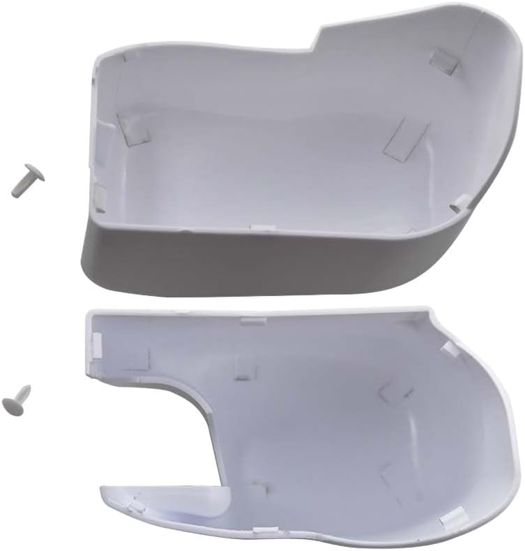 Linke und Rechte Endkappe für Wohnmobil-Markise Kompatibel mit Fiamma F45i Polarweiss 98655 04274-01