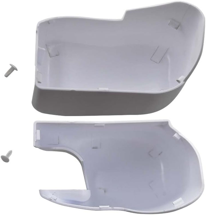 Linke und Rechte Endkappe für Wohnmobil-Markise Kompatibel mit Fiamma F45i Polarweiss 98655 04274-01