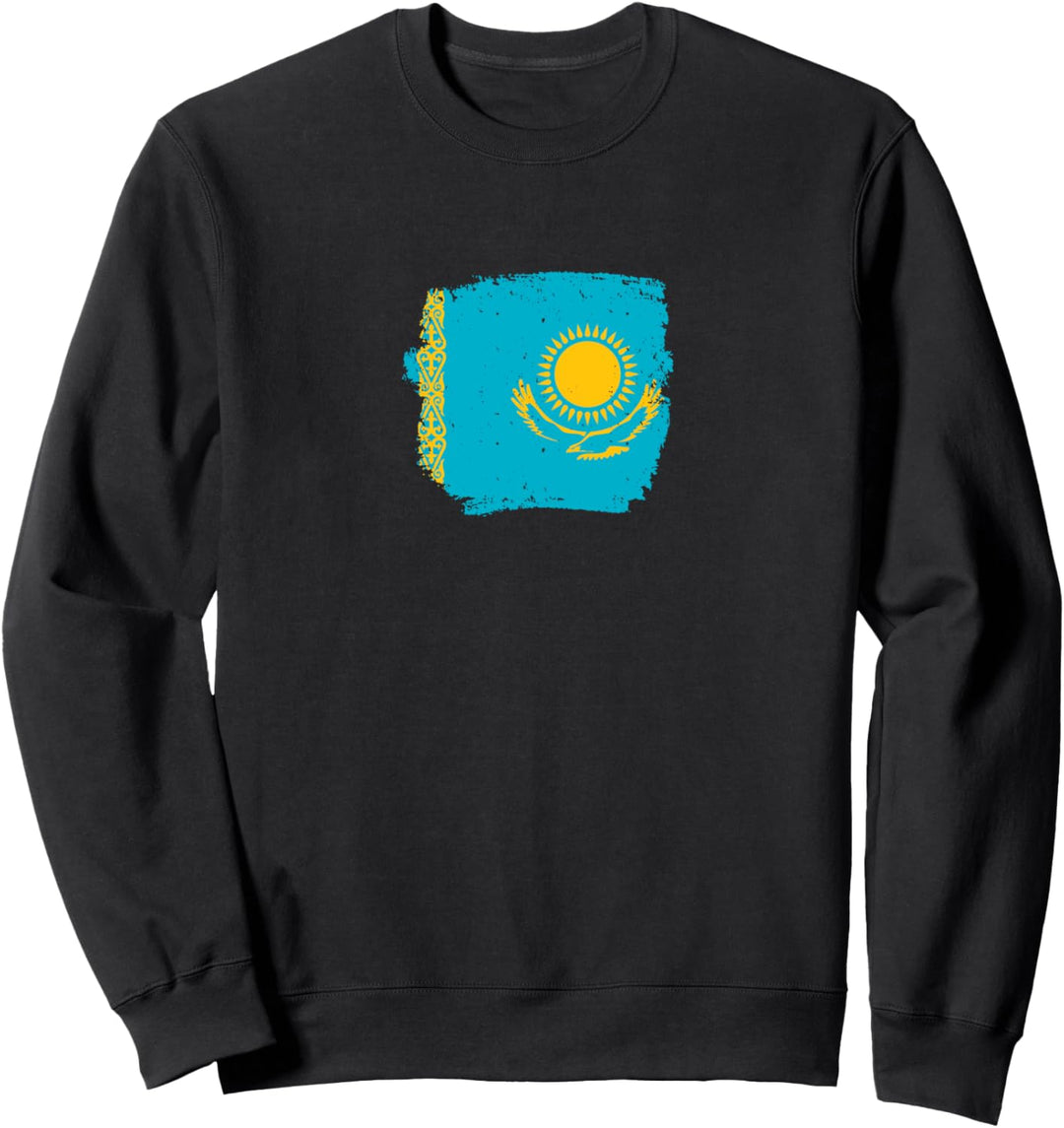 Kasachstan Kasachische Flagge Stolzer Kasache Sweatshirt